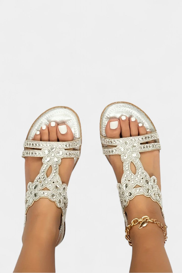 Alaya Sandalias Gladiadoras Embellecidas