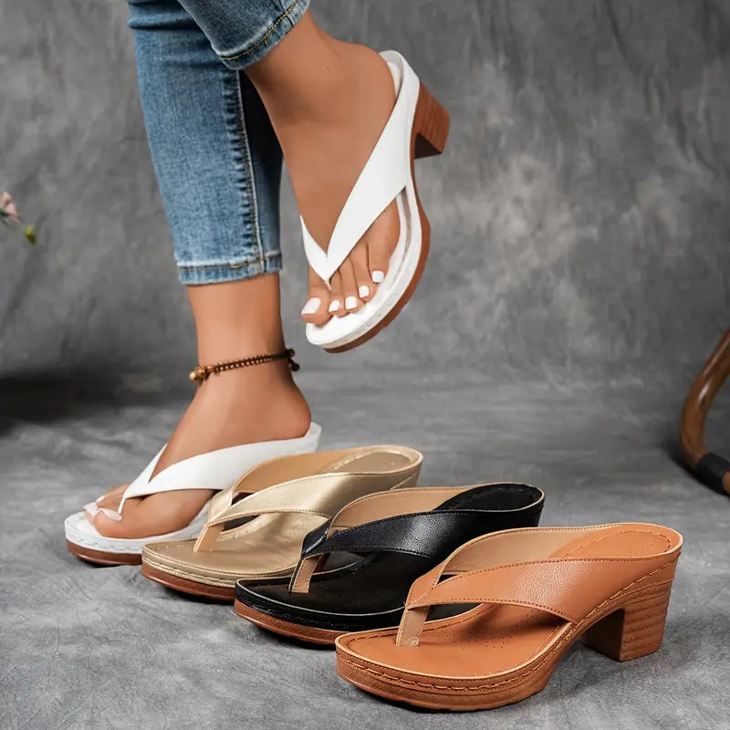 Delacroix™ - Sandalias de Elegancia y Comodidad - Negro