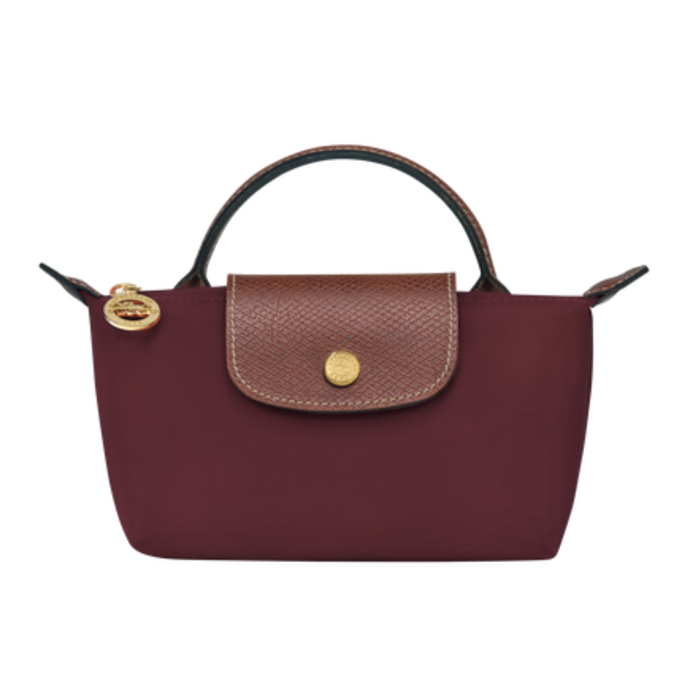 Mini Bolso Élan Rojo Vino, Correa incluida