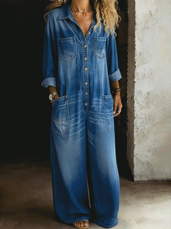 Lena | Peto Vaquero Casual y Cómodo - imagen 6