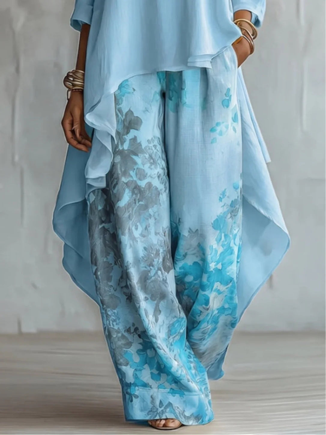 Gianna | Conjunto Floral de Dos Piezas