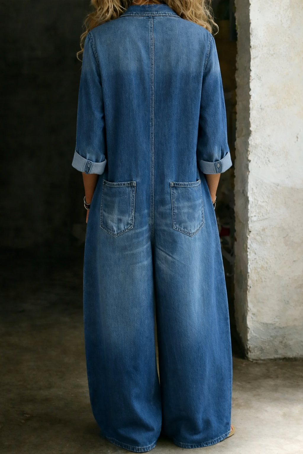 Lena | Peto Vaquero Casual y Cómodo - imagen 7