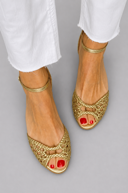 Araceli - Sandalias Trenzadas Elegantes para Verano