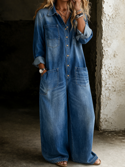 Lena | Peto Vaquero Casual y Cómodo - imagen 1