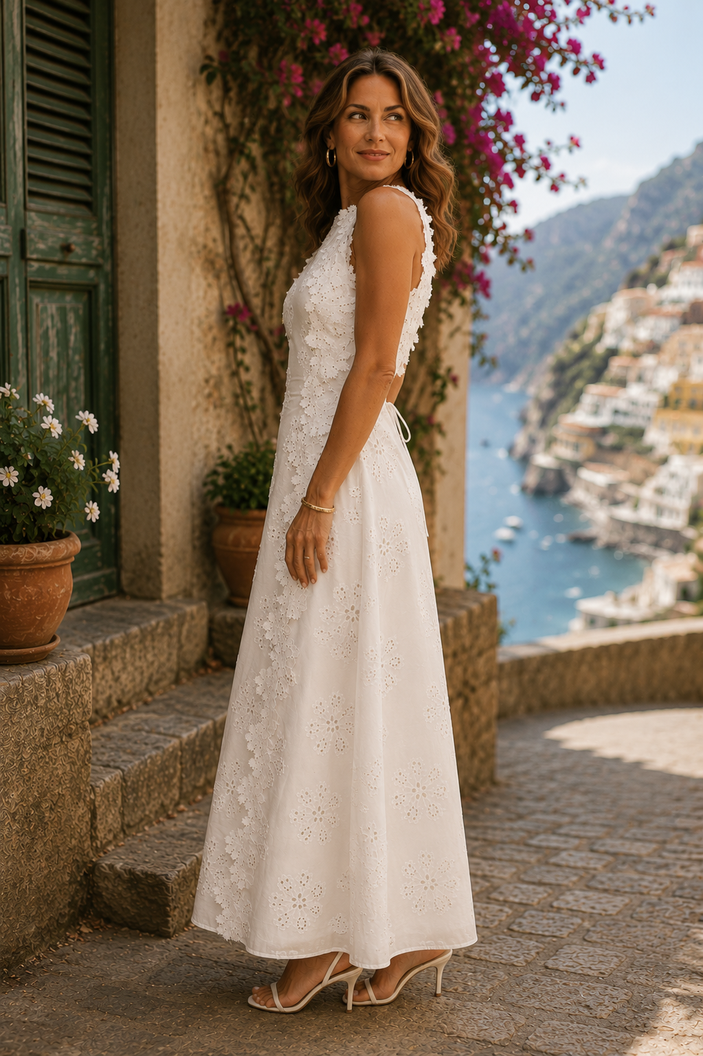 Aurora | Vestido Largo Bordado Elegante