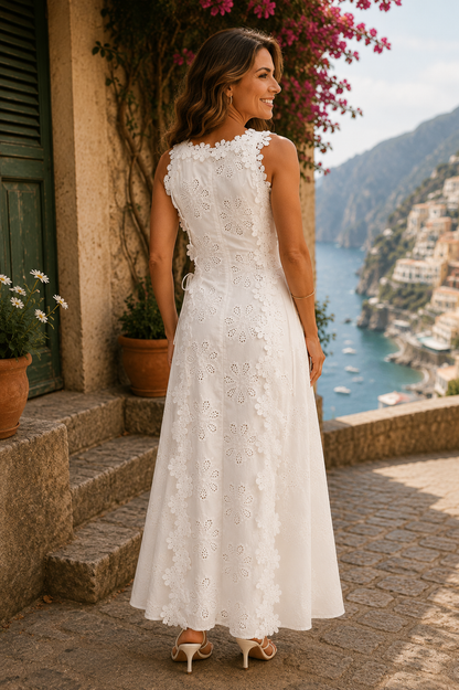 Aurora | Vestido Largo Bordado Elegante