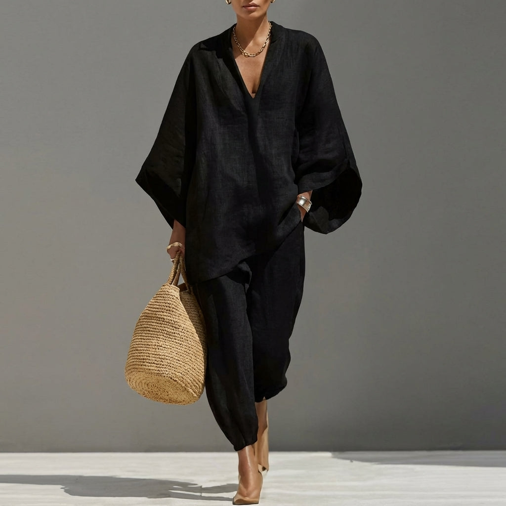 Marina™ | Conjunto de Lino Premium – Elegancia y Comodidad sin Esfuerzo