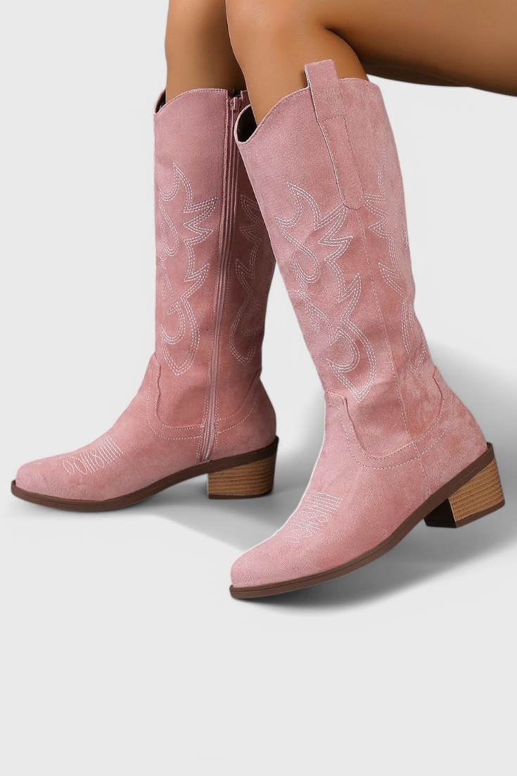 Elka Botas Vaqueras Western de Ante