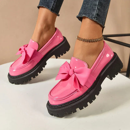 Garisa™ | Mocasines Plataforma Trendy con Lazo Chic
