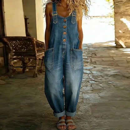 Mae | Peto Vaquero Vintage con Tirantes Ajustables - imagen 4