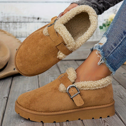 Lina Acogedores Botines de Invierno con Soporte Ergonómico