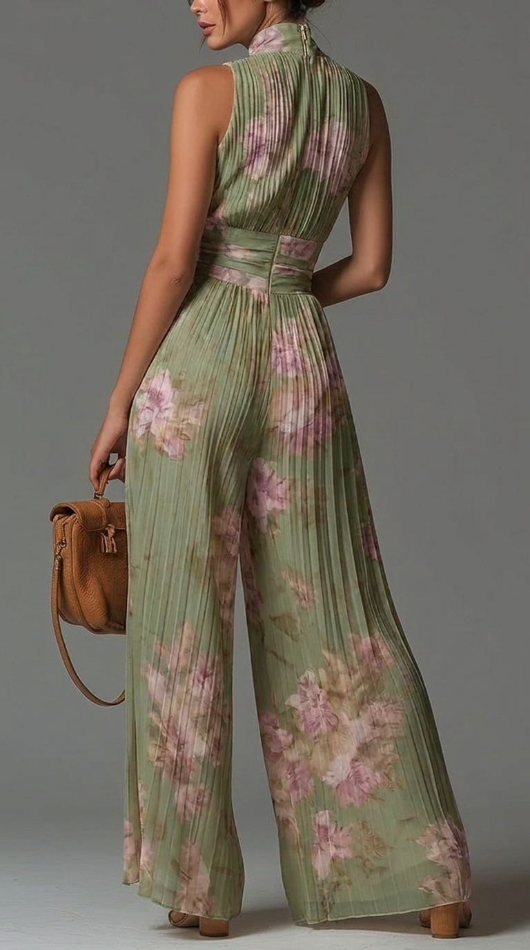 Mono Zsófia verde floral