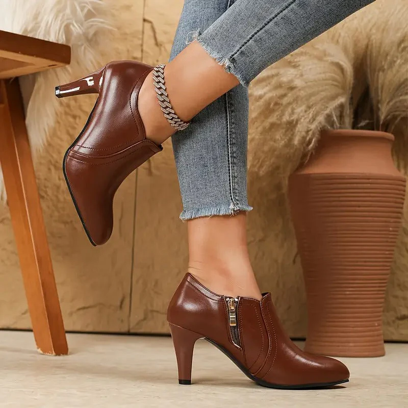 Clarisse Botines de Tacón con Soporte