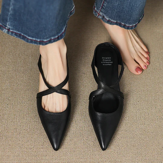 Aluna Mules de Piel
