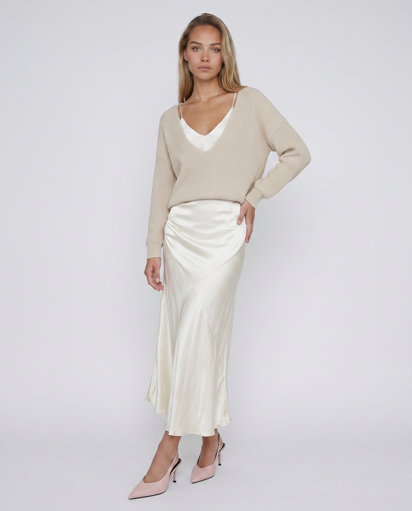MARTINA - VESTIDO CON JERSEY