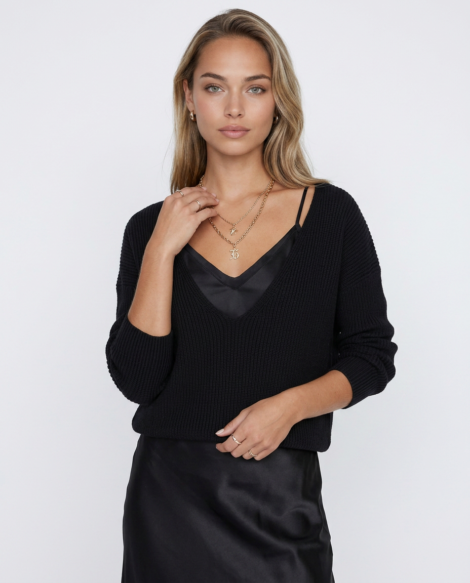 MARTINA - VESTIDO CON JERSEY