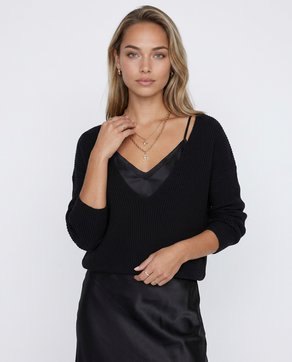 MARTINA - VESTIDO CON JERSEY