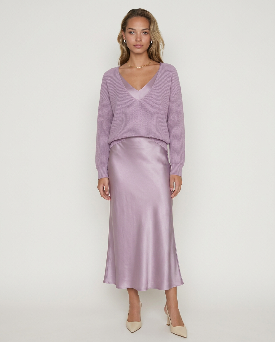 MARTINA - VESTIDO CON JERSEY