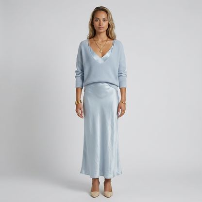 MARTINA - VESTIDO CON JERSEY