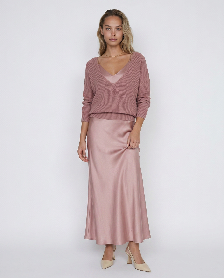 MARTINA - VESTIDO CON JERSEY