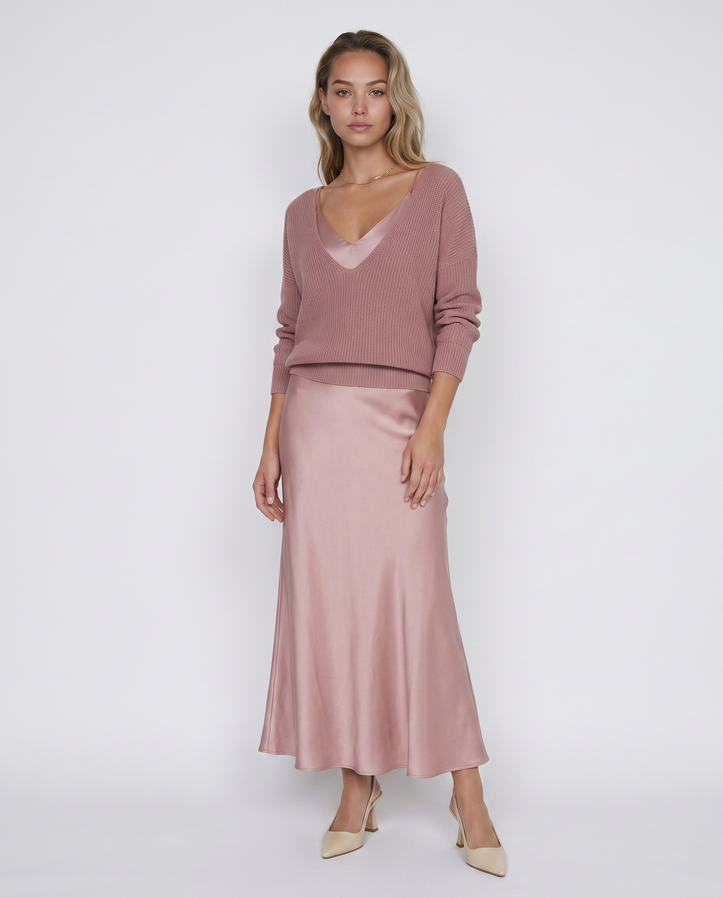 MARTINA - VESTIDO CON JERSEY